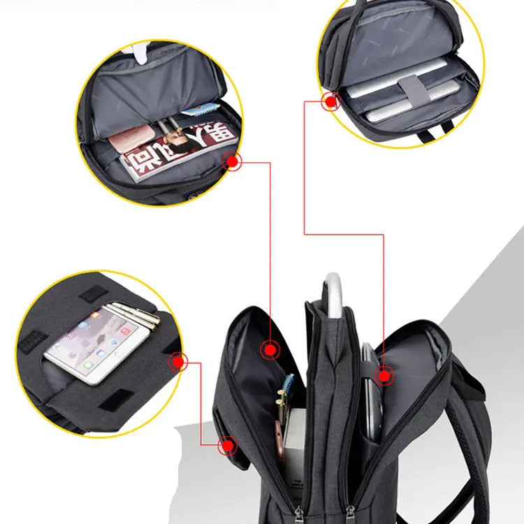 Custom Logo Backpack for Men and Women (Business Use)