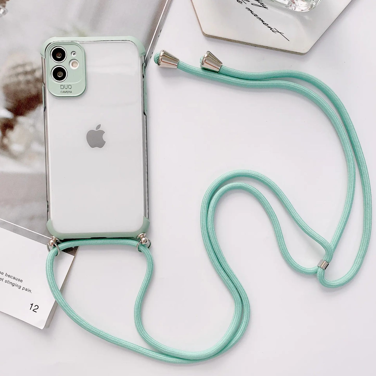 Transparent Slant Phone Case