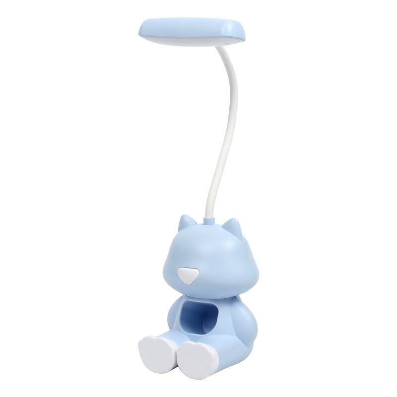Cute Cat LED USB Charging Desk Lamp
