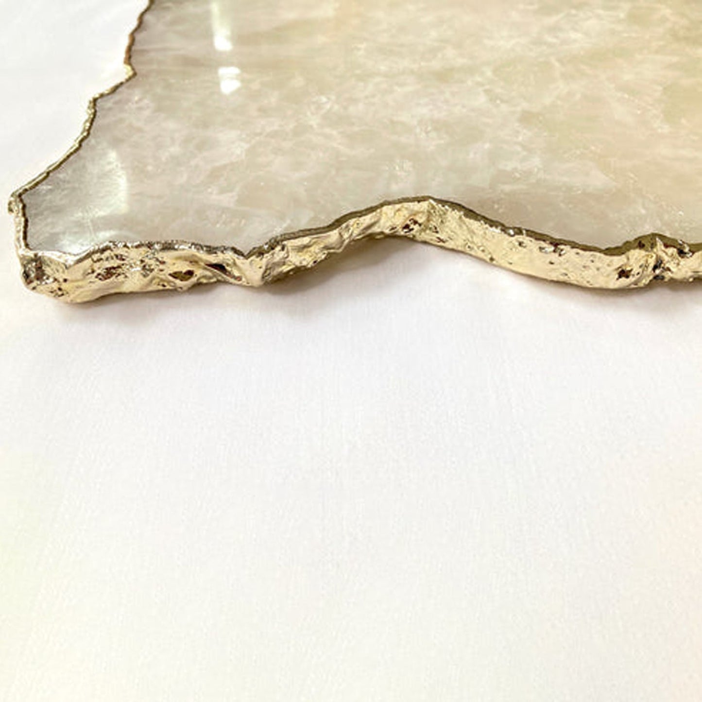 Large White Agate Cheese Platter/Tray/Personalised Momentos/Sign Boards 10"x15"