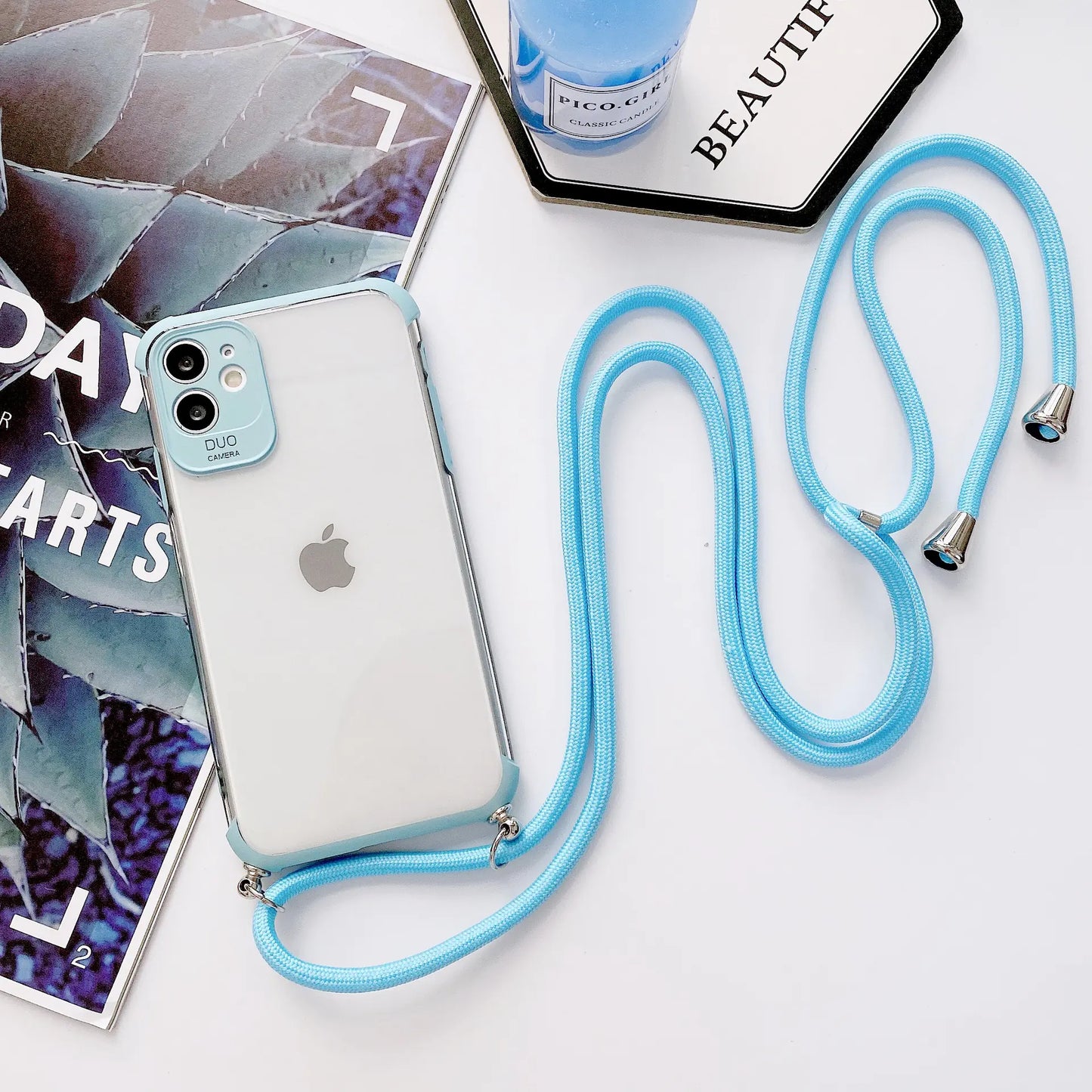 Transparent Slant Phone Case