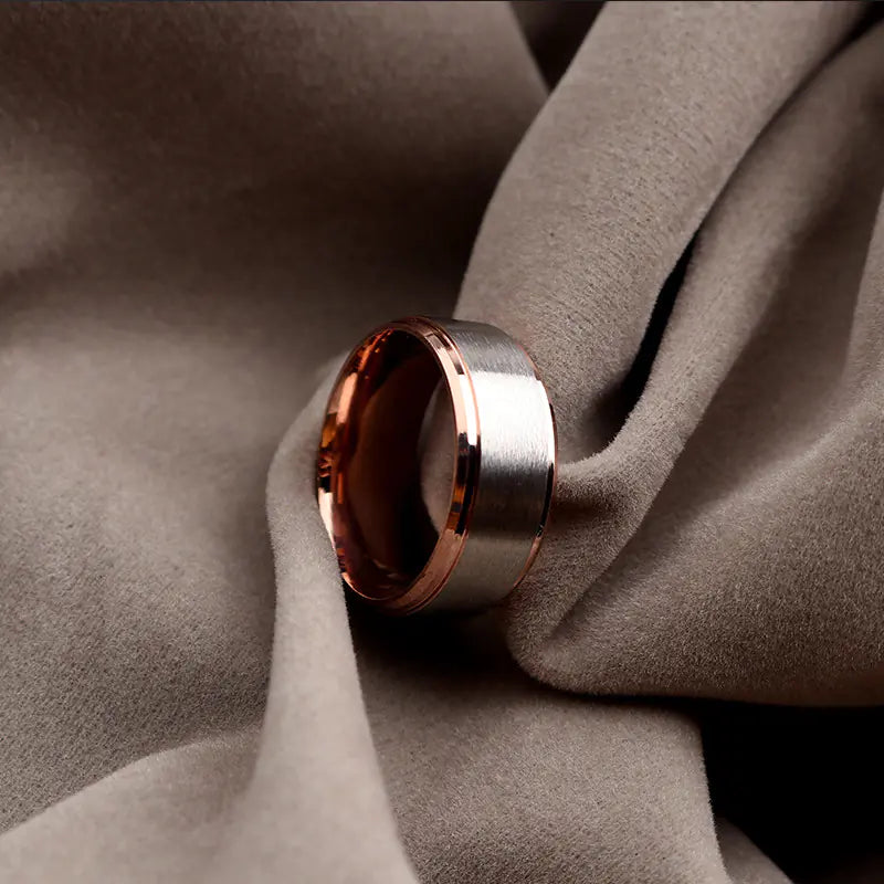 Smooth Stainless Steel Ring - New Design