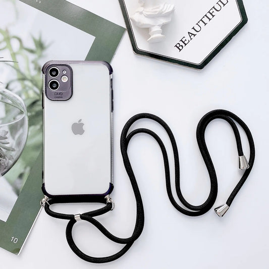 Transparent Slant Phone Case