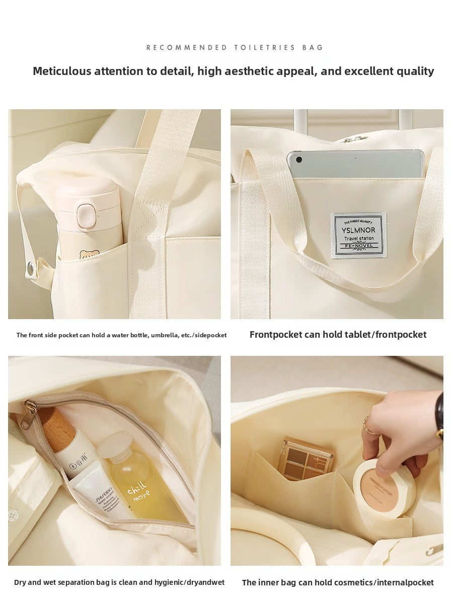 Large-capacity travel bag for women