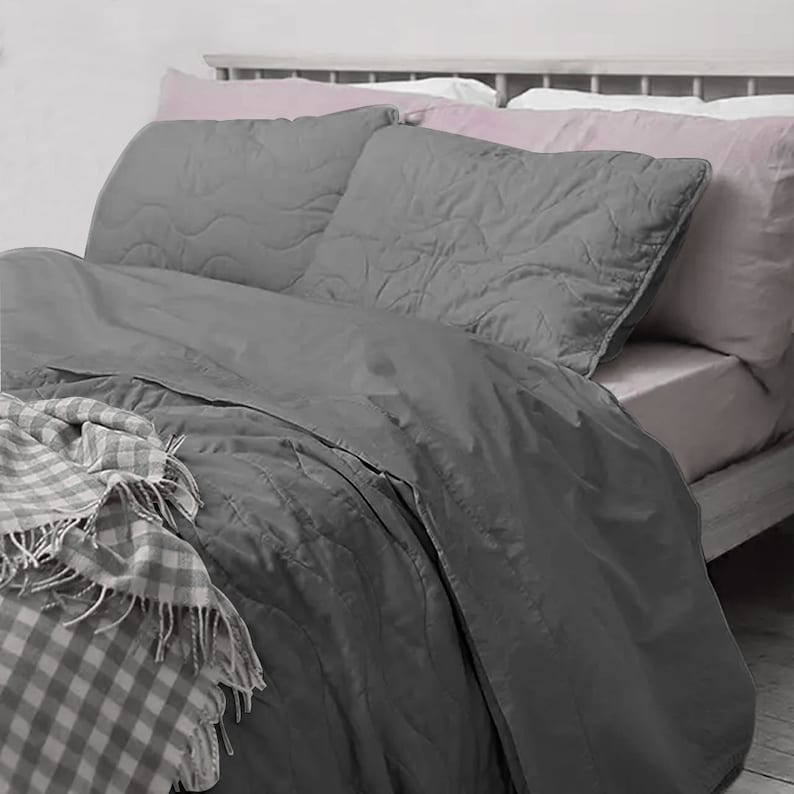 Piglet stitch - Pure Cotton Sateen Quilt Sets