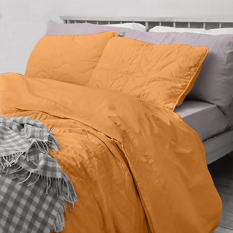 Piglet stitch - Pure Cotton Sateen Quilt Sets