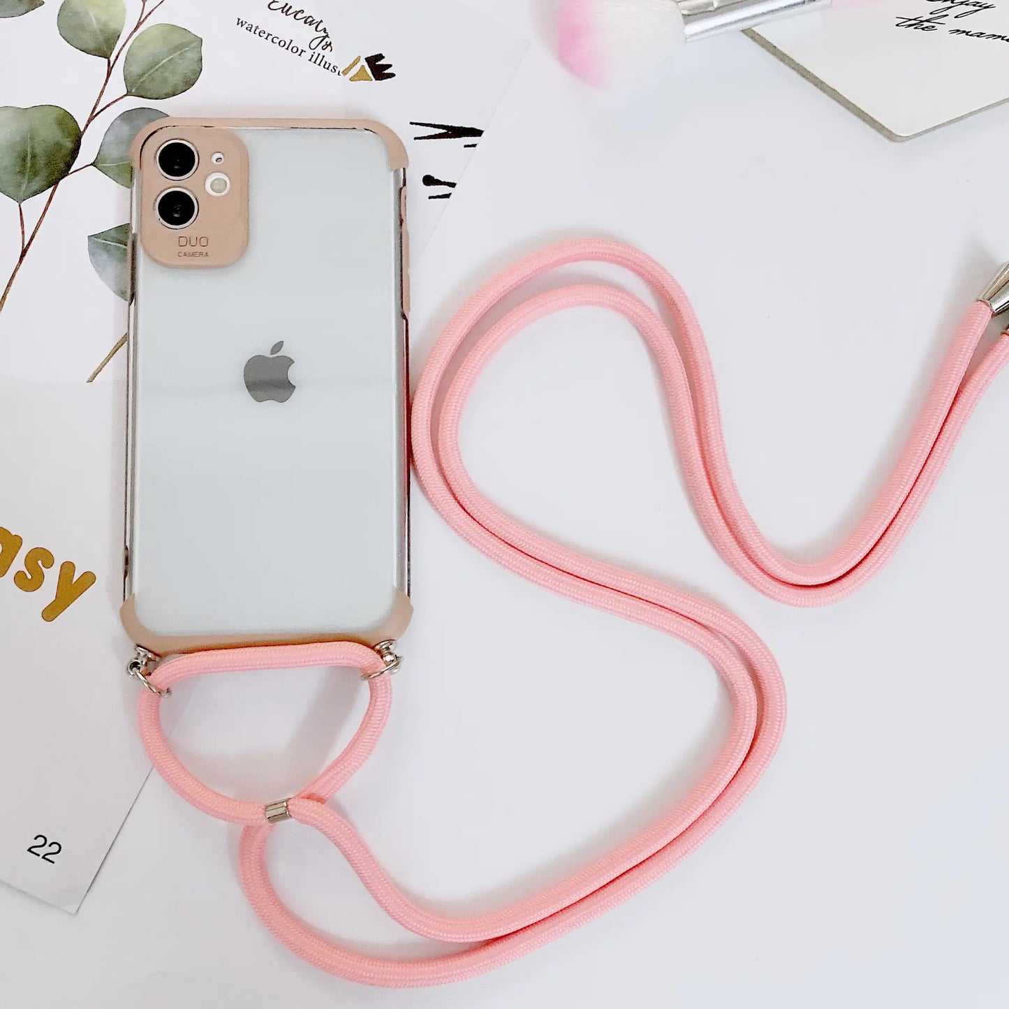 Transparent Slant Phone Case