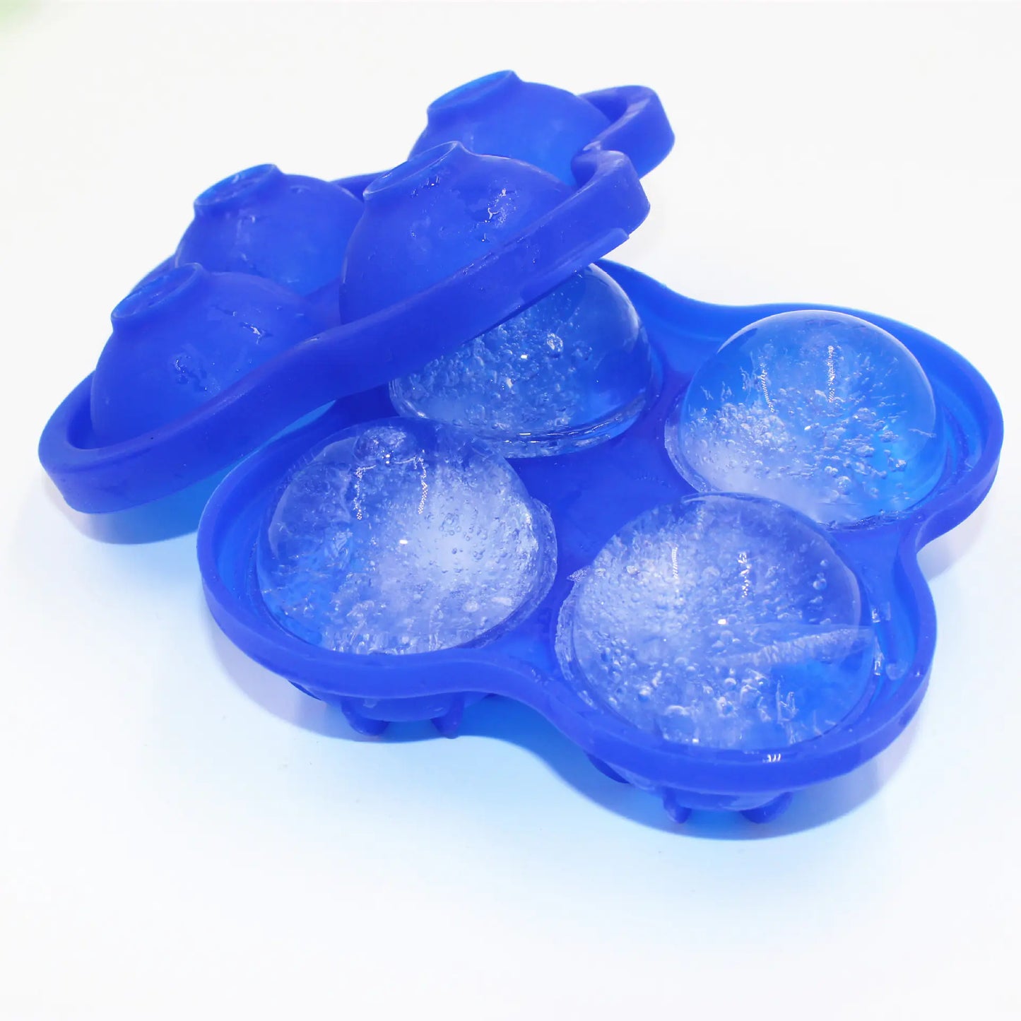 Silicone Ice Sphere Molds - 4-Cavity Design